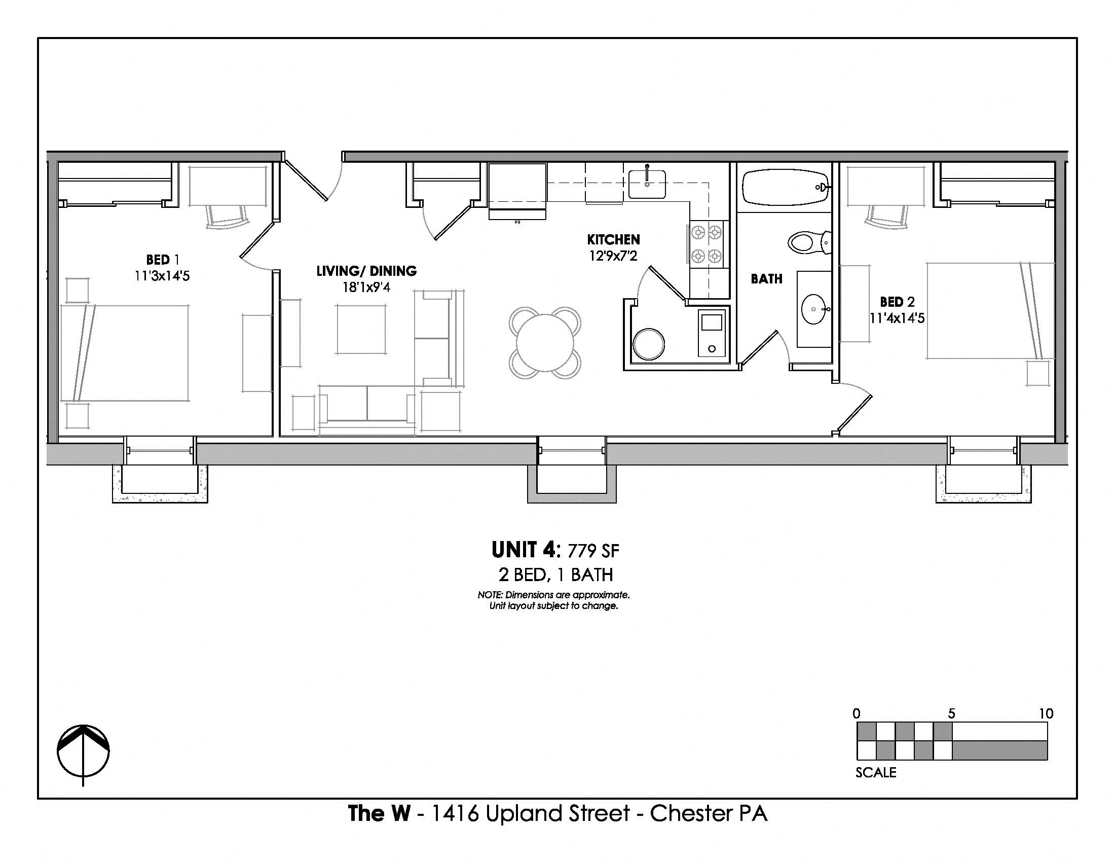 Suite A Floorplan
